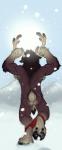 antlers back_turned balls biceps butt cervine clothing horn male no_swift pants pants_down reindeer solo topless underwear
Rating: Explicit
Score: 3
User: beartraps
Date: January 05, 2014