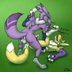 anal anal_penetration animal_genitalia balls black_sclera canine_penis chest_tuft claws cum cum_in_ass cum_inside digimon digitigrade english_text eyes_closed facial_markings fur gay gloves hindpaw legs_up lying male markings nude on_back open_mouth pawpads paws penetration penis renamon sex text tuft white_fur zaigane
Rating: Explicit
Score: 5
User: ChestFox
Date: March 29, 2014