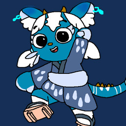 anthro jumping male solo young young_male thepinkpandacat mythology playkids morisu_ryujin dragon felid hybrid mammal mythological_creature mythological_scalie pantherine scalie tiger zonai 1:1 alpha_channel low_res