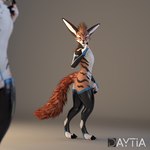 anthro clothing duo leg_warmers legwear male posed solo_focus daytia c4d rexouium 1:1 3d_(artwork) digital_media_(artwork) hi_res