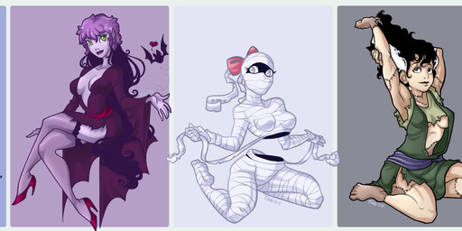 bandage curly_hair female grey_eyes hair invisible kneeling ribbons simple_background solo tab_(artist) ghoul_school hanna-barbera mythology scooby-doo_(series) elsa_frankenteen phantasma_(ghoul_school) sibella_dracula tanis_(ghoul_school) winnie_werewolf_(ghoul_school) canid canine ghost mammal mummy mythological_canine mythological_creature spirit undead vampire werecanid werecanine werecreature werewolf 2007 absurd_res hi_res