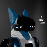 anthro blue_body fur machine male neck_tuft protogen_armor protogen_visor shy simple_background solo text tuft white_body white_fur silvano_(artist) e621 google google_search maximo_(character) protogen 3d_(artwork) animated digital_media_(artwork) hi_res sound webm