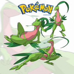 ambiguous_gender anthro green_body leaf leaf_hair leaf_tail multicolored_body plant plant_hair pseudo_hair red_body semi-anthro solo tail two_tone_body shayanraj15v nintendo pokemon generation_3_pokemon grovyle pokemon_(species) 1:1 better_version_at_source hi_res