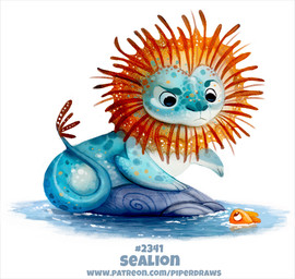 ambiguous_gender black_eyes blue_body blue_fur duo feral fur humor male orange_body orange_scales pun rock scales simple_background solo_focus text visual_pun white_background white_body white_fur piper_thibodeau aquatic felid fish hybrid lion mammal pantherine pinniped sea_lion digital_media_(artwork) digital_painting_(artwork) painting_(artwork) url