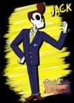 bone clothing male necktie not_furry skeleton solo suit blu3danny atlus go!_go!_hypergrind sega fan_character jack_femur_(ggh) animated_skeleton undead 2017 alpha_channel hi_res