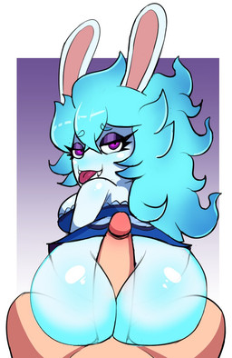 anthro anthro_focus big_butt big_penis blep blue_clothing blue_dress blue_hair breasts butt clothed clothed/nude clothed_female clothing dress duo erection faceless_character faceless_human faceless_male female female_focus female_on_human first_person_view genitals hair hot_dogging human_on_anthro human_pov interspecies looking_at_viewer looking_back looking_back_at_viewer male male/female male_on_anthro male_pov nude penis purple_eyes sex solo_focus tongue tongue_out bodyattk mario_plus_rabbids_sparks_of_hope raving_rabbids rayman_(series) ubisoft midnite_(mario_plus_rabbids) ghost human lagomorph mammal rabbid spirit 2022 hi_res