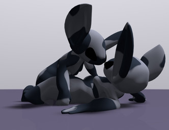 dominant dominant_female duo female female/female forced foreplay lying on_back selfcest spread_legs spreading square_crossover petresko alien monster 3d_(artwork) digital_media_(artwork)