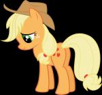 blonde_hair butt clothing cutie_mark female feral freckles green_eyes hair hat headgear headwear sad solo mysteriouskaos_(artist) friendship_is_magic hasbro my_little_pony applejack_(mlp) earth_pony equid equine horse mammal pony absurd_res alpha_channel hi_res