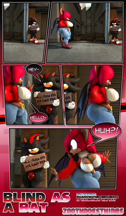 anthro black_body breasts bulge clothing duo herm intersex intersex/male male prostitution speedo swimwear text zoothdoesthings zoothen sega sonic_the_hedgehog_(series) fan_character shadow_the_hedgehog valentina_the_bat bat eulipotyphlan hedgehog mammal 3d_(artwork) absurd_res comic digital_media_(artwork) english_text hi_res source_filmmaker_(artwork)