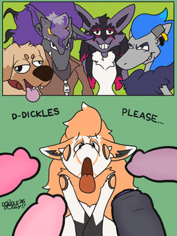 genitals group group_sex knot knotted_penis male penis sex toony doodledoggy nintendo pokemon canid canine canis domestic_dog generation_4_pokemon generation_7_pokemon legendary_pokemon lucario mammal pokemon_(species) zeraora absurd_res hi_res