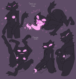 all_fours alternate_species ankle_tuft anthro anthro_focus anus areola arm_tuft balls belly_tuft big_breasts big_penis biped black_balls black_body black_fur black_penis blush breasts butt cat_tail cheek_tuft chest_tuft chin_tuft claws digitigrade disembodied_hand disembodied_penis disembodied_tongue duo elbow_tuft eyes_closed facial_tuft fangs female female_focus finger_claws flesh_fang front_view fur fur_tuft furrification genitals glans glistening glistening_balls glistening_genitalia hands_behind_head hip_tuft humanoid_genitalia humanoid_penis information knee_tuft leg_tuft licking_tip long_tongue looking_at_another looking_at_viewer looking_back looking_down male male/female male_focus multiple_positions narrowed_eyes neck_tuft nipples one_leg_up open_mouth oral penetration penile penile_penetration penis prehensile_tongue presenting presenting_hindquarters pupils purple_background purple_eyes raised_leg raised_tail rear_view sex shoulder_tuft simple_background slit_pupils solo_focus sparkles standing tail teeth text three-quarter_view tongue tongue_out tonguejob tuft vaginal vaginal_penetration snazzle_snapp microsoft minecraft mojang xbox_game_studios enderman felid feline mammal digital_drawing_(artwork) digital_media_(artwork) english_text multiple_images