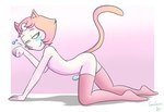 alternate_species blue_eyes blush clothing crossgender fingers forehead_gem ftm_crossgender gem gender_symbol genitals hair heart_symbol legwear male male_symbol one_eye_closed penis solo symbol tail colordrake cubedcoconut cartoon_network steven_universe pearl_(steven_universe) alien alien_humanoid animal_humanoid cat_humanoid felid felid_humanoid feline feline_humanoid gem_(species) humanoid mammal mammal_humanoid pearl_(gem_species) 2019 hi_res