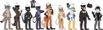 anthro backwards_cap balls beak black_body black_fur brown_body brown_fur eyewear feet flaccid foreskin fur furry_tail genitals glasses grey_body grey_fur group group_nudity humanoid_feet humanoid_genitalia humanoid_penis male nude orange_body orange_fur penis plantigrade tail toes pitchblackproductions avian badger bear bird canid canine canis coyote domestic_cat felid feline felis fox gull lari larid mammal mouse murid murine mustelid musteline procyonid raccoon rodent hi_res