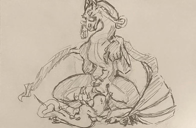 anal anal_penetration consentacles ear_piercing eyewear female feral glasses magic magic_user penetration piercing slime slime_inflation slime_sex solo tentacle_penetration tentacles wearing_glasses wings goose_nsfw mythology lapal dragon mythological_creature mythological_scalie scalie animated traditional_media_(artwork)
