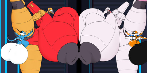 aircraft balls big_balls big_breasts big_penis blue_body breasts female genitals group huge_balls huge_breasts hyper hyper_balls hyper_breasts hyper_genitalia hyper_penetration machine male nipples non-mammal_balls non-mammal_breasts non-mammal_nipples orange_body penetration penis pink_body sex size_difference tail vehicle yellow_body necrobern disney planes_(disney) lil'_dipper_(planes) rochelle_(planes) aeromorph humanoid living_aircraft living_machine living_vehicle hi_res