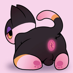 anthro anus backsack balls butt genitals looking_at_viewer looking_back male puffy_anus rear_view solo nulldjqtdma animal_crossing nintendo punchy_(animal_crossing) domestic_cat felid feline felis mammal 1:1 absurd_res hi_res