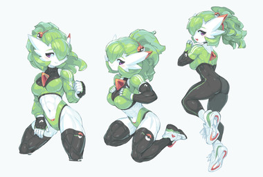 abs accessory alternate_costume alternate_eye_color alternate_hairstyle anthro anthrofied armwear athletic athletic_anthro athletic_female athletic_wear back_muscles bad_id bad_pixiv_id big_breasts big_butt black_bodysuit black_bottomwear black_clothing black_gloves black_handwear black_leggings black_legwear black_skinsuit black_thigh_highs black_topwear blush bodysuit bottomwear bra breasts bubble_butt butt chinese_commentary cleavage clothed clothing colored_skin commentary_request crop_top cropped_jacket cropped_legs deltoids elbow_gloves english_commentary eyebrows feet female fingerless_gloves fist fitness floating_hair footwear from_side front_view gloves green_clothing green_gloves green_hair green_handwear green_panties green_shirt green_topwear green_underwear grey_background hair hair_accessory hair_over_eye hair_tie hairband hairclip half-closed_eyes hand_on_leg hand_on_own_leg hand_on_own_thigh hand_on_thigh hands_on_own_chest hands_up handwear happy head_tilt headgear high-angle_view high_collar high_ponytail kneeling leggings legs_in_air legwear light_smile long_hair long_sleeves looking_aside looking_at_viewer looking_back lying medium_breasts midriff mixed-language_commentary mouth_closed multiple_angles muscular muscular_arms muscular_butt muscular_female muscular_legs muscular_thighs narrowed_eyes navel on_front on_one_leg one_eye_obstructed open_mouth organs panties pants parted_lips pecs personification poke_ball_theme pokeball ponytail purple_eyes quads raised_hand raised_inner_eyebrows rear_view serratus shirt shoe_soles shoes shy simple_background skinsuit sleeves smile sneakers soles solo spandex sports_bra sportswear spread_legs spreading standing stockings stomach tareme teeth thick_thighs thigh_highs thong three-quarter_view tight_bottomwear tight_clothing tight_pants tight_shirt tight_topwear tights topwear underwear white_body white_clothing white_footwear white_skin yoga_pants tyson_tan cc-by-sa creative_commons nintendo pokemon gardevoir generation_3_pokemon pokemon_(species) 2023 absurd_res digital_media_(artwork) full-length_portrait hi_res krita_(artwork) model_sheet portrait three-quarter_portrait unavailable_at_source
