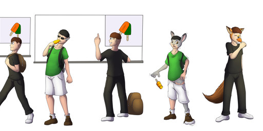 anthro backpack basic_sequence breasts clothed clothed_to_nude clothing clothing_loss confusion duo duo_transformation eating female five_frame_image five_frame_sequence food fully_clothed fully_clothed_to_nude gender_transformation grey_body human_to_anthro linear_sequence male mtf_transformation multi_frame_sequence nude orange_body popsicle shrinking simple_background size_transformation smile species_transformation tail tf_into_fictional_character transformation transformation_sequence white_background tomek1000 disney zootopia judy_hopps nick_wilde canid canine fox human lagomorph leporid mammal rabbit absurd_res hi_res long_image sequence wide_image