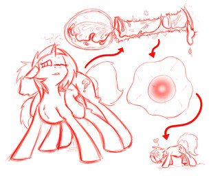 all_fours animal_genitalia animal_penis belly big_belly bodily_fluids cum cum_in_uterus cum_in_vagina cum_inside cutie_mark doggystyle dripping duo ejaculation equine_genitalia equine_penis erection female female_penetrated feral from_behind_position genital_fluids genitals hair heart_symbol horn impregnation impregnation_view internal looking_at_viewer magic magic_user male male/female male_penetrating male_penetrating_female nude ovum penetration penile penile_penetration penis penis_in_vagina pregnant quadruped sex simple_background sperm_cell tail tongue uterus vaginal vaginal_fluids vaginal_penetration vulva white_background scherzo friendship_is_magic hasbro my_little_pony mythology vinyl_scratch_(mlp) equid equine mammal mythological_creature mythological_equine unicorn 2013 5:4 monochrome red_and_white sketch source_request