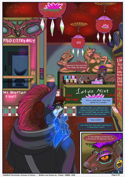 ambiguous_gender anthro blue_eyes braided_hair breasts dialogue door ear_piercing ear_ring electronics eyebrow_piercing facial_piercing fantasy female group hair herm hologram inside intersex mohawk nose_piercing phone piercing profanity purple_hair red_hair ring_piercing science_fiction sculpture speech_bubble statue tail text yellow_eyes fleety_(artist) echoes_of_choice mythology fleety_(character) animal_humanoid canid canine fox humanoid mammal mammal_humanoid murid murine mythological_canine mythological_creature rat rodent rodent_humanoid valkwulf werecanid werecanine werecreature werewolf absurd_res comic english_text hi_res herm_(lore)