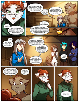 adjusting_glasses anthro blue_hair border breasts brown_body brown_fur brown_spots brown_tail casual_nudity chest_tuft close-up clothed clothed_anthro clothed_female clothed_human clothed_male clothing collar collar_of_keidranification collar_tag dialogue ellipsis eyewear featureless_breasts featureless_crotch female fully_clothed fully_clothed_anthro fully_clothed_female fully_clothed_human fully_clothed_male fur glasses group hair hand_on_glasses male markings nude nude_anthro nude_female nude_male ponytail spots spotted_body spotted_fur spotted_markings spotted_tail tail tail_markings text topless tuft white_border conditional_dnp tom_fischbach twokinds kathrin_vaughan maren_taverndatter mrs._nibbly raine_silverlock roselyn_(twokinds) sythe_(twokinds) trace_legacy canid canine canis felid feline human hybrid keidran mammal rodent sciurid tree_squirrel wolf 2025 adobe_photoshop_(artwork) comic digital_drawing_(artwork) digital_media_(artwork) english_text hi_res