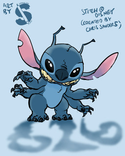4_arms 4_fingers 4_toes ambiguous_gender angry antennae_(anatomy) black_eyes blue_background blue_body blue_claws blue_fur blue_pawpads chest_tuft claws dipstick_antennae feet fingers fur head_tuft looking_at_viewer multi_arm multi_limb multicolored_antennae notched_ear pawpads simple_background solo text toes tuft speedslide disney lilo_and_stitch stitch_(lilo_and_stitch) alien experiment_(lilo_and_stitch) 2025 4:5 absurd_res character_name english_text hi_res male_(lore)