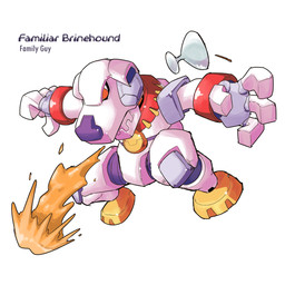 anthro breath_powers elemental_manipulation fire fire_breathing fire_manipulation machine male solo style_emulation karakatodzo capcom family_guy mega_man_(series) mega_man_zero brian_griffin canid canine canis domestic_dog mammal reploid robot 1:1 crossover hi_res story story_in_description