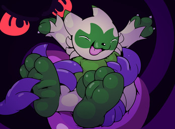 ambiguous_gender anthro evil_face feet group licking soles tickling tickling_armpits tickling_belly tickling_feet tongue tongue_out tounge_wrap ayylmao0129 nintendo pokemon felid feline floragato generation_1_pokemon generation_9_pokemon gengar ghost haunter mammal pokemon_(species) spirit absurd_res hi_res