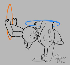 anthro autofellatio blush bodily_fluids face_fucking irrumatio leg_markings male markings masturbation narrowed_eyes non-euclidean_masturbation non-euclidean_penetration non-euclidean_sex oral oral_masturbation oral_penetration penetration penile penile_masturbation penis_in_mouth portal portal_sex sex solo thigh_markings thinking_with_portals throat_swabbing shatterstone turb_(turbineclaw) canid canine fox mammal 2d_animation animated sketch