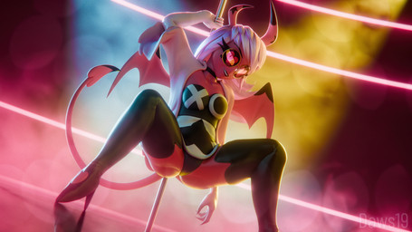 bedroom_eyes boots clothing female footwear heart_symbol high_heeled_boots high_heels horn looking_at_viewer membrane_(anatomy) membranous_wings mole_under_eye narrowed_eyes not_furry panties panty_shot pole seductive shoes solo spade_tail spread_legs spreading stripper_pole tail underwear wings daws19 aeridiccore_(modeler) hellaverse helluva_boss verosika_mayday demon demon_humanoid humanoid imp 16:9 3d_(artwork) 4k absurd_res digital_media_(artwork) hi_res widescreen