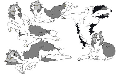 ambiguous_gender feral solo 2n2n border_collie canid canine canis collie domestic_dog herding_dog mammal pastoral_dog sheepdog 2015 aliasing digital_media_(artwork) greyscale monochrome sketch_page