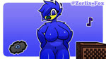 :3 anthro anthrofied bent_arm big_breasts biped blue_body blue_eyes blue_hair blue_skin border bouncing_breasts breast_sway breasts butt cheek_tuft chest_tuft digitigrade eyelashes eyeliner facial_tuft featureless_breasts featureless_crotch female fluffy fur grin hair hand_on_butt hand_on_hip hands_on_hips hanging_breasts heart_eyes heart_symbol hip_sway huge_breasts looking_at_viewer love makeup markings mostly_nude nude nude_female open_mouth open_smile presenting presenting_breasts seductive simple_background small_waist smile solo standing swaying text thick_eyelashes thick_thighs thin_eyebrows tuft wide_eyed wide_hips wiggling_hips wings conditional_dnp zerlix_fox microsoft minecraft mojang xbox_game_studios diana_(zerlix_fox) avian bird mammal parrot parrot_(minecraft) 16:9 2022 2d_animation animated digital_media_(artwork) english_text frame_by_frame loop shaded short_playtime signature sound webm widescreen