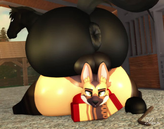 amber_eyes ambiguous_gender ambiguous_penetrated anal anal_penetration anthro anthro_on_feral anthro_penetrated anus balls bestiality big_anus big_balls big_butt big_tail black_anus black_balls black_body black_clothing black_hair black_legwear black_nose black_skin black_tail black_thigh_highs bottomless bottomless_ambiguous bottomless_anthro bouncing_butt brown_body brown_ears brown_fur brown_skin butt butt_jiggle clothed clothing detailed_background duo feral feral_penetrating feral_penetrating_anthro from_behind_position fur genitals glistening glistening_anus glistening_body glistening_butt glistening_skin hair huge_butt huge_thighs hyper hyper_butt inner_ear_fluff jiggling legwear logo looking_at_another looking_back looking_back_at_another lying male male/ambiguous male/male male_penetrating male_penetrating_ambiguous monotone_body monotone_skin mostly_nude multicolored_body multicolored_fur multicolored_skin obscured_penetration on_front on_ground outside_sex penetration penis pink_anus pink_inner_ear prone_bone_position puffy_anus pupils red_clothing red_shirt red_topwear sex shirt snout speed_bump_position tail tan_body tan_fur tan_inner_ear_fluff tan_skin text thick_thighs thigh_highs topwear tuft whisker_spots white_sclera wide_hips willie_piv roblox canid canine canis domestic_dog equid equine german_shepherd herding_dog horse mammal pastoral_dog 2026 3d_(artwork) 3d_animation animated artist_logo artist_name colored digital_media_(artwork) high_framerate no_sound shaded short_playtime signature video