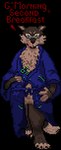 bathrobe clothing dialogue digestion imminent_vore robe tongue vore burgundy_wolf canid canine canis mammal wolf aseprite_(artwork) digital_media_(artwork) pixel_(artwork) nonbinary_(lore)