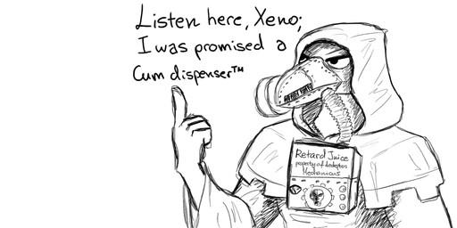 anthro beak cloak clothed clothed_anthro clothed_male clothing dialogue looking_forward male mask medical_instrument oxygen_mask scientific_instrument solo text mawkvlt izaan_raysmith_(mawkvlt) avian bird corvid corvus_(genus) crow oscine passerine 2:1 english_text monochrome