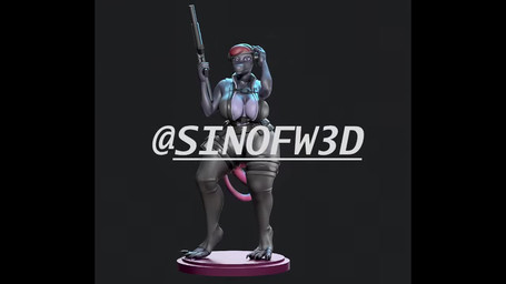 anthro big_breasts bodysuit breasts clothing female genitals gun nipples pasties ranged_weapon skinsuit solo tail tight_clothing weapon guyhughmann sinofw3d nintendo pokemon generation_7_pokemon pokemon_(species) reptile salazzle scalie 16:9 3d_(artwork) 3d_animation animated digital_media_(artwork) no_sound short_playtime turntable_(animation) video widescreen