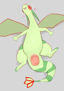 2_horns 3_claws 3_fingers back_wings belly blissful_mouth bodily_fluids claws disembodied_penis duo eyes_closed featureless_feet feet female female_penetrated feral feral_penetrated fingers genital_fluids genitals glistening glistening_belly glistening_body glistening_genitalia glistening_penis green_belly green_body green_horn green_markings green_vulva green_wings head_back heart_symbol horn humanoid_genitalia humanoid_penis long_neck looking_pleasured lying male male/female male_penetrating male_penetrating_female markings membrane_(anatomy) membranous_wings multicolored_body nude on_back one_eye_obstructed open_mouth penetration penile penile_penetration penis penis_in_vagina pink_penis sex shaking simple_background solo_focus spread_legs spreading striped_markings striped_tail stripes sweat tail tail_markings thick_thighs thrust_lines tremble_spikes trembling trembling_for_pleasure two_tone_body vaginal vaginal_fluids vaginal_fluids_on_penis vaginal_penetration vulva wings solterv mythology nintendo pokemon dragon flygon generation_3_pokemon human mammal mythological_creature mythological_scalie pokemon_(species) scalie absurd_res digital_media_(artwork) hi_res