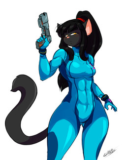abs anthro black_hair breasts cat chalo clothing dark_fur feline female frown fur gun hair las_lindas mammal muscles ponytail rachael_saleigh ranged_weapon small_breasts solo standing thick_thighs tight_clothing weapon yellow_eyes zero_suit
Rating: Safe
Score: 32
User: Rau_Werner
Date: December 23, 2014 abs anthro black_hair breasts cat chalo clothing dark_fur feline female frown fur gun hair las_lindas mammal muscles ponytail rachael_saleigh ranged_weapon small_breasts solo standing thick_thighs tight_clothing weapon yellow_eyes zero_suit
Rating: Safe
Score: 32
User: Rau_Werner
Date: December 23, 2014