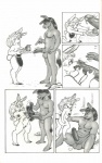 anthro areola asinus balls breasts butt cleavage clothed clothing comic donkey duo equid equine erect_nipples erection female food genitals karno lagomorph leporid licking male male/female mammal monochrome nipples nude open_mouth oral penile penis penis_lick pussy rabbit sex tail tail_tuft tongue tongue_out tuft