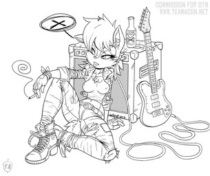 amplifier anthro big_breasts breasts cigarette clothed clothing electric_guitar female fully_clothed guitar hair musical_instrument nipple_outline plucked_string_instrument smoking solo string_instrument sallyhot teamacorn archie_comics sega sonic_the_hedgehog_(archie) sonic_the_hedgehog_(comics) sonic_the_hedgehog_(series) sally_acorn chipmunk ground_squirrel mammal rodent sciurid 2013 monochrome