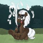 2013 areola balls breasts brown_fur cum dickgirl equine feral fur grey_eyes hair hooves horse intersex long_hair mammal masturbation my_little_pony nipples open_mouth orgasm original_character penis pony self_titfuck sitting smile smudge_proof solo spread_legs spreading teats titfuck tongue tongue_out white_hair
Rating: Explicit
Score: 3
User: Smudge_Proof
Date: November 09, 2013