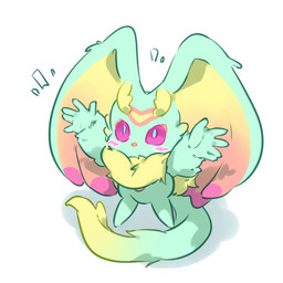 aged_down alternate_form ambiguous_gender antlers bar_emanata biped bipedal_feral blush blush_lines chest_tuft countershade_torso countershading daww digitigrade dipstick_tail emanata feral fluffy fluffy_tail fur head_wings horn huge_wings looking_at_viewer markings mouthless multicolored_body multicolored_fur neck_tuft orange_body orange_fur pink_eyes pupils raised_arms semi-anthro simple_background solo tail tail_markings tan_body tan_fur teal_body teal_fur teal_pupils three-quarter_view tuft unusual_wing_placement white_background wings 0olqplo0 kirby_(series) kirby_and_the_forgotten_land nintendo fecto_elfilis alien chinchillid mammal rodent starling_(kirby) 1:1 digital_drawing_(artwork) digital_media_(artwork) full-length_portrait portrait