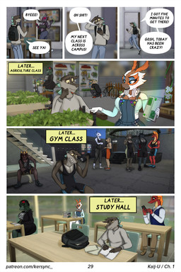 adjusting_clothing anthro athletic_wear backpack bottomwear breasts caught_staring choker cleavage clothed clothing college college_student denim denim_bottomwear denim_clothing dialogue exercise female gesture group gym hallway jeans jewelry male necklace pants school shirt spaghetti_strap speech_bubble struggling_to_lift student talking_to_another tank_top text topwear university weightlifting workout kersync godzilla_(series) mothra_(series) toho anguirus batora_(kersync) battra biollante boryu_(kersync) erika_(kersync) glacia_(kersync) goji_(kersync) king_kong kongu_(kersync) maya_(kersync) mothra shimo_(kaiju) terra_(kersync) titan_(kersync) titanosaurus_(godzilla) zill_(kersync) zilla hybrid kaiju monster muto_(godzilla) 2025 2:3 absurd_res comic english_text hi_res story url