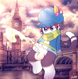 anthro balls big_balls big_penis black_body black_fur blue_eyes blush bodily_fluids bottomless building clothed clothing cum cumshot ejaculation facial_tuft femboy foreskin fur genital_fluids genital_focus genitals half-closed_eyes hand_on_penis happy hat headgear headwear jacket looking_at_genitalia looking_at_penis macro macro_anthro macro_male male masturbation narrowed_eyes penis penis_focus presenting presenting_penis scarf shirt sitting smile smug smug_face solo tail topwear tuft white_body white_fur zaaru zaku_(zaaru) domestic_cat felid feline felis mammal hi_res
