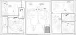 anthro areola bedroom_eyes big_breasts big_penis blush breasts clothing comic dialogue duo eleanor_'elly'_zhi ellipsis english_text erection exclamation_point fellatio female genitals hair hand_on_breast hi_res horn huge_breasts huge_penis human male male/female mammal marauder6272 monochrome narrowed_eyes nipples one-piece_swimsuit onomatopoeia open_mouth oral penile penis public public_sex question_mark rhinoceros seductive sex smile sound_effects speech_bubble swimwear tearing_clothing text torn_clothing