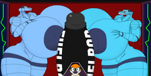 big_breasts big_penis black_nipples black_penis blue_body breasts car female genitals group huge_breasts huge_penis hyper hyper_genitalia hyper_penis machine male male/female nipples penis shota size_difference trio vehicle young necrobern cars_(disney) disney pixar humanoid living_car living_machine living_vehicle vehicle_humanoid hi_res