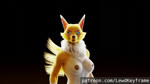 anthro breasts butt female genitals kick looking_at_viewer nipples nude punching_bag pussy roundhouse_kick solo lewdkeyframe bandai_namco blender_cycles digimon canid digimon_(species) mammal renamon 16:9 3d_(artwork) 3d_animation animated blender_(artwork) digital_media_(artwork) no_sound short_playtime webm widescreen