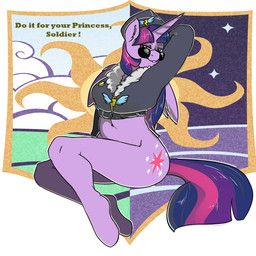 2014 anthro anthrofied arnachy bomber_jacket bottomless clothing cutie_mark english_text equine eyewear female friendship_is_magic fur hair hat horn horse jacket looking_at_viewer mammal my_little_pony pony purple_eyes purple_fur purple_hair smile solo sunglasses text twilight_sparkle_(mlp) winged_unicorn wings
Rating: Safe
Score: 3
User: ultragamer89
Date: April 24, 2014