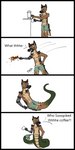 anthro apode beverage ch3z clothing coffee dialogue forced forced_transformation legless male serpentine solo split_form transformation underwear chez_(artist) chez canid canine canis domestic_dog draconcopode german_shepherd herding_dog hybrid lamia mammal pastoral_dog reptile scalie snake 1:2 hi_res