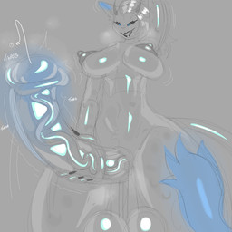 animal_genitalia animal_penis anthro balls big_balls big_breasts big_butt big_penis black_nipples black_sclera blue_ear_tips blue_eyes blue_penis blue_tail_tip breasts butt dipstick_ears dipstick_tail ear_markings equine_genitalia equine_penis genitals glistening glistening_balls glistening_breasts glistening_genitalia glistening_penis gynomorph horn intersex markings multicolored_ears nipples penis solo tail tail_markings thick_thighs vein veiny_penis wide_hips tayronnebr riva_(rivetstheblue) demon felid hybrid mammal pantherine snow_leopard 1:1 absurd_res hi_res sketch